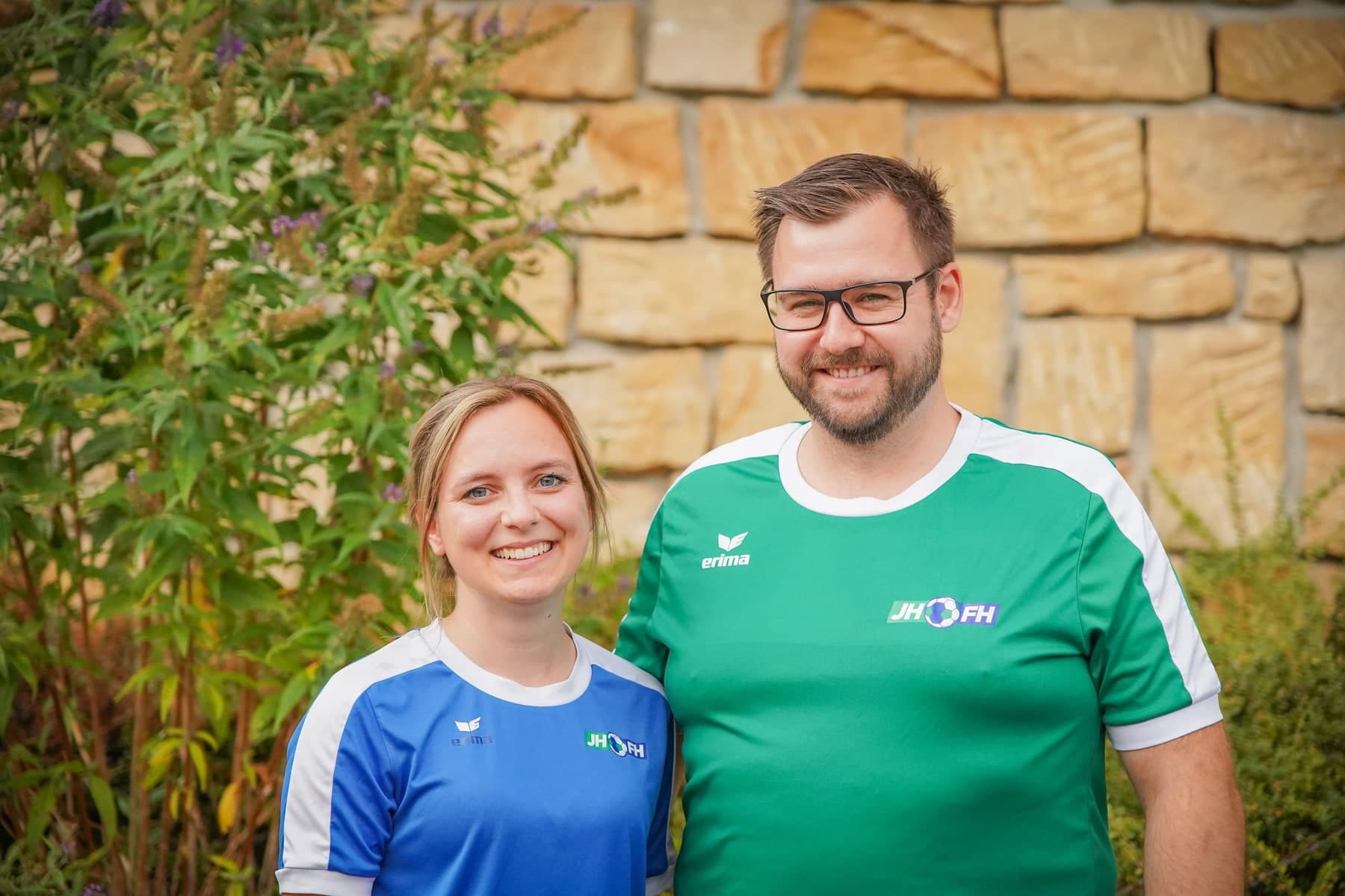 Jugendleitung Jessica Vogel und Patrick Scheitterlein